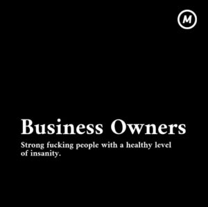 mary and me quote about business owners